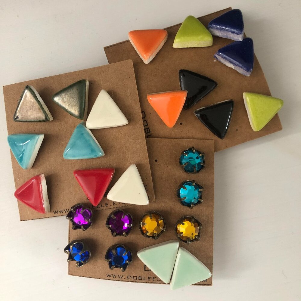 BRAND NEW Handmade Earrings Lot